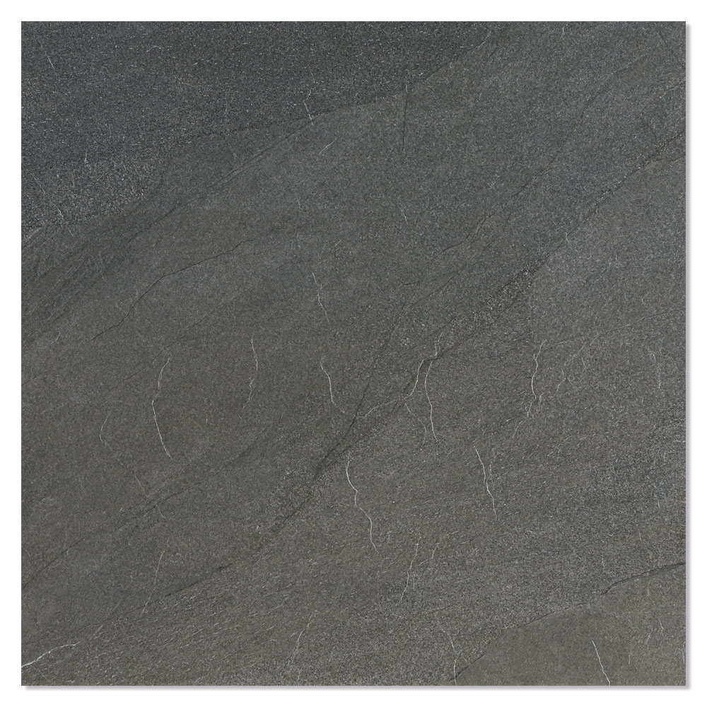 Gulvflis Duostone Mørk Grå Matt 90x90 cm